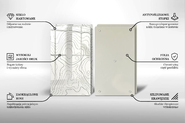 Chopping board Line-art design