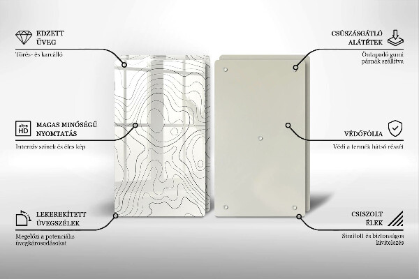 Chopping board Line-art design