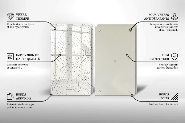 Chopping board Line-art design