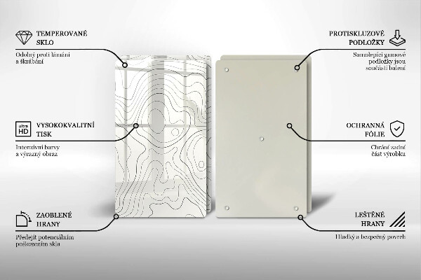 Chopping board Line-art design