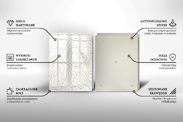 Chopping board Line-art design