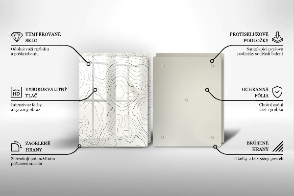 Chopping board Line-art design