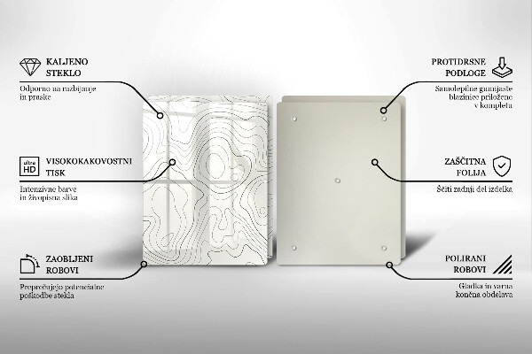 Chopping board Line-art design