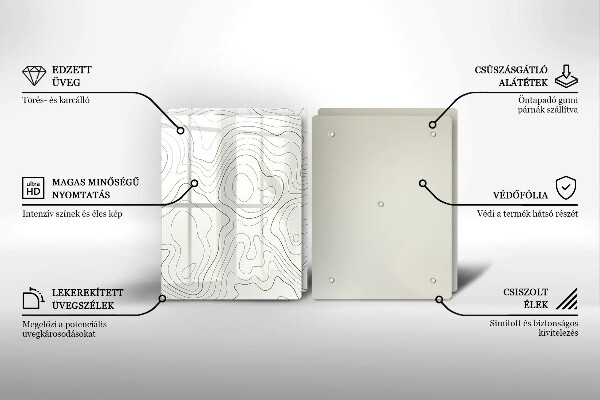 Chopping board Line-art design
