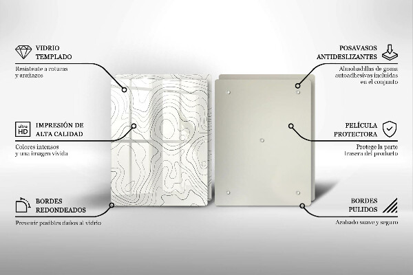 Chopping board Line-art design