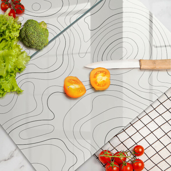 Chopping board Line-art design