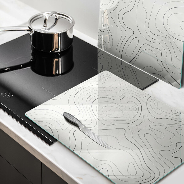 Chopping board Line-art design