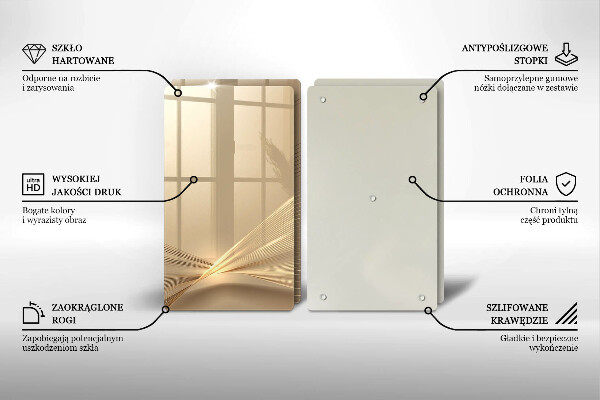 Chopping board Modern abstraction