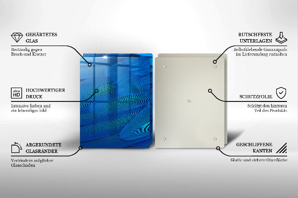 Chopping board Bird feathers