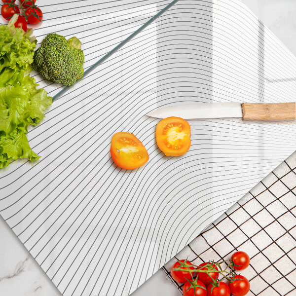 Chopping board Modern Line pattern