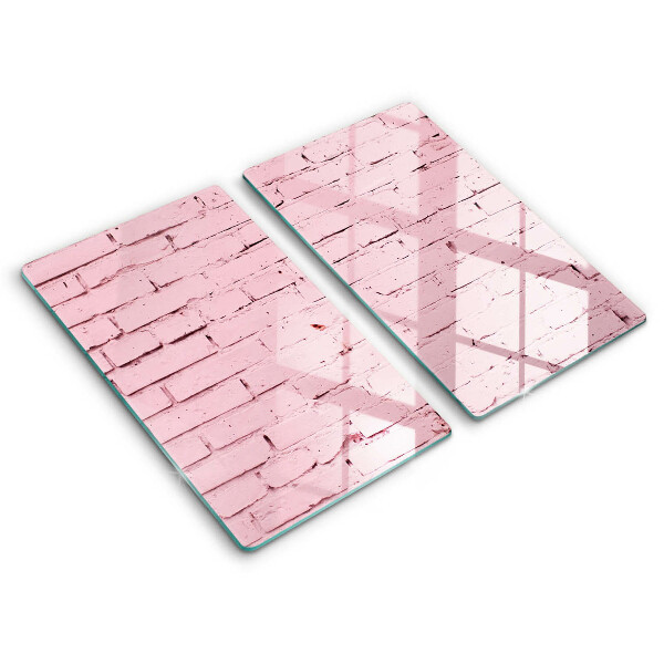 Chopping board Pastel wall bricks