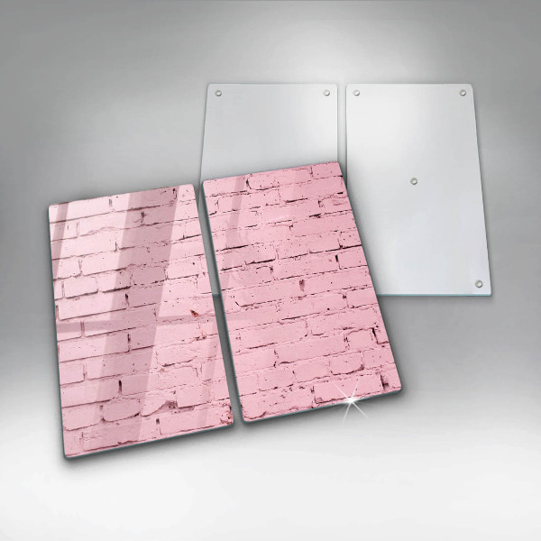 Chopping board Pastel wall bricks