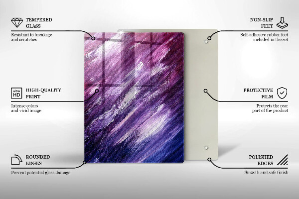 Kitchen chopping board Grey colour