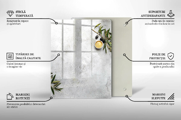 Kitchen chopping board Green color