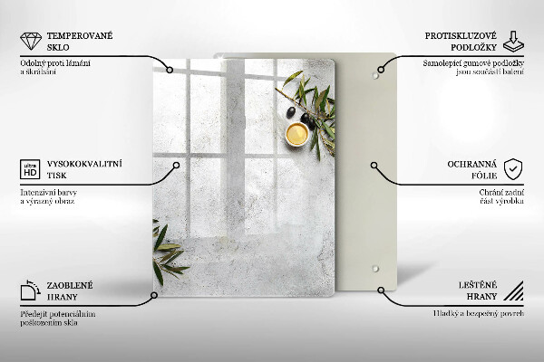 Kitchen chopping board Green color