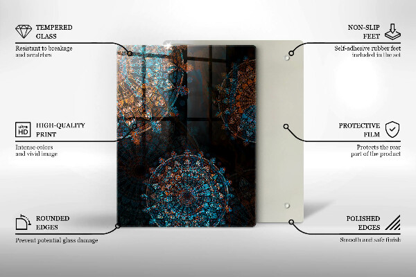 Kitchen chopping board Black colour