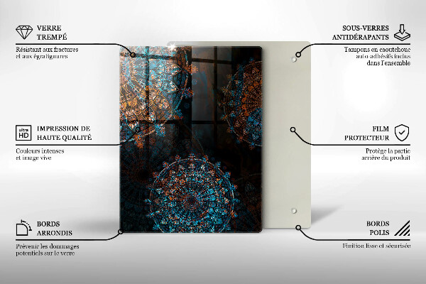 Kitchen chopping board Black colour