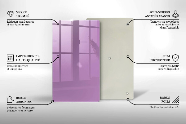 Kitchen chopping board Violet colour