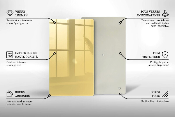Kitchen chopping board Yellow