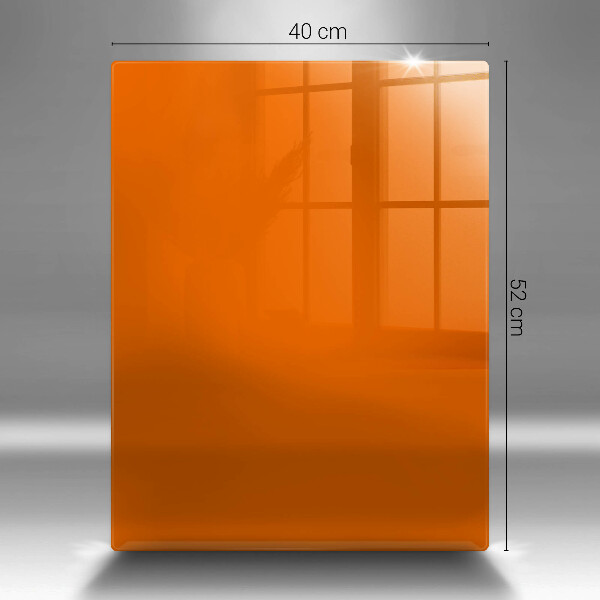 Kitchen chopping board Orange color