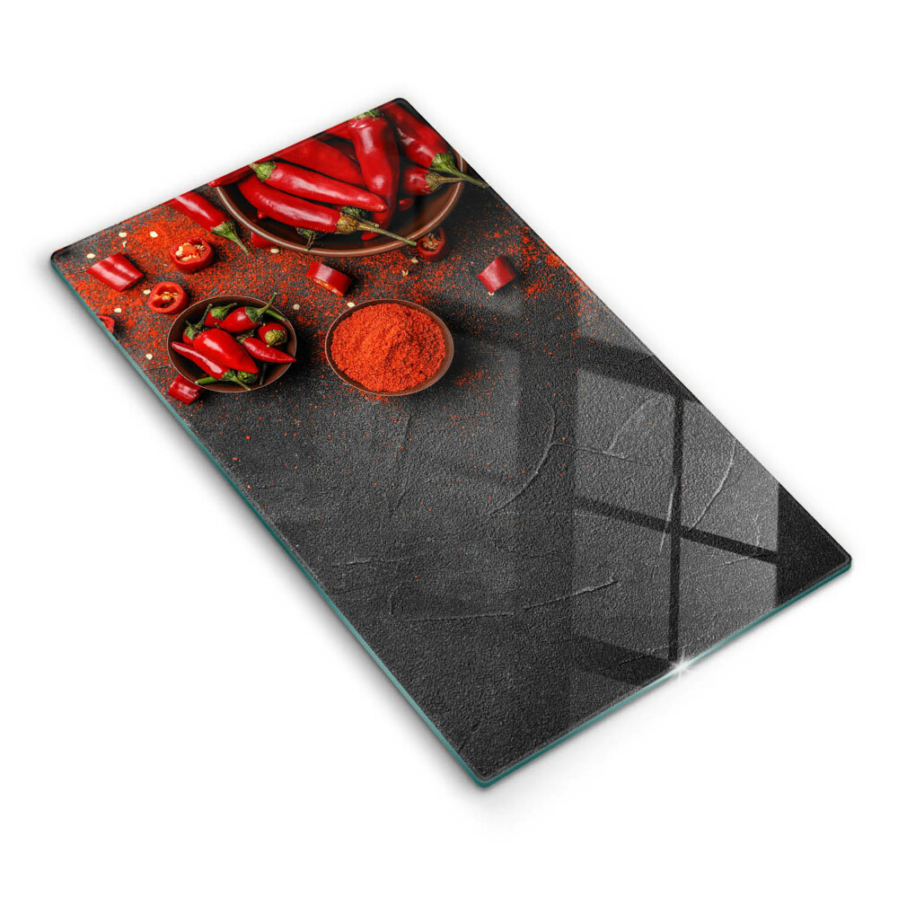 Worktop protector Red chili peppers