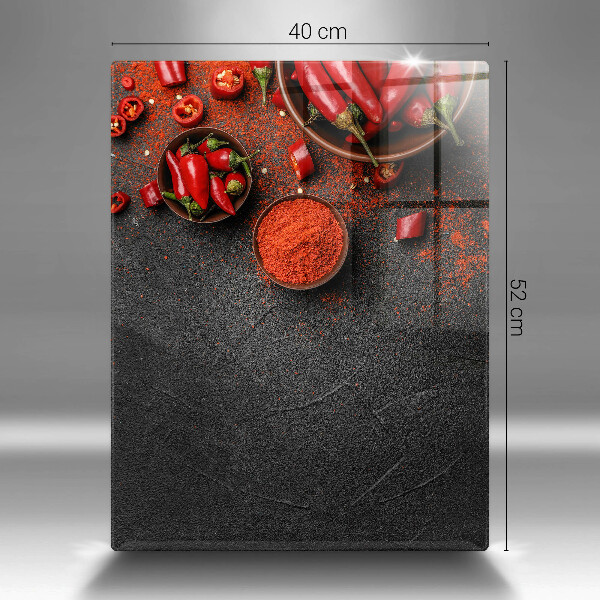 Worktop protector Red chili peppers