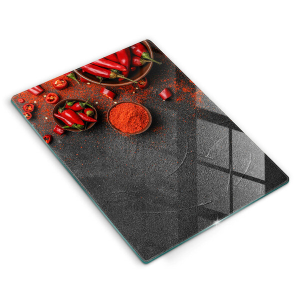 Worktop protector Red chili peppers