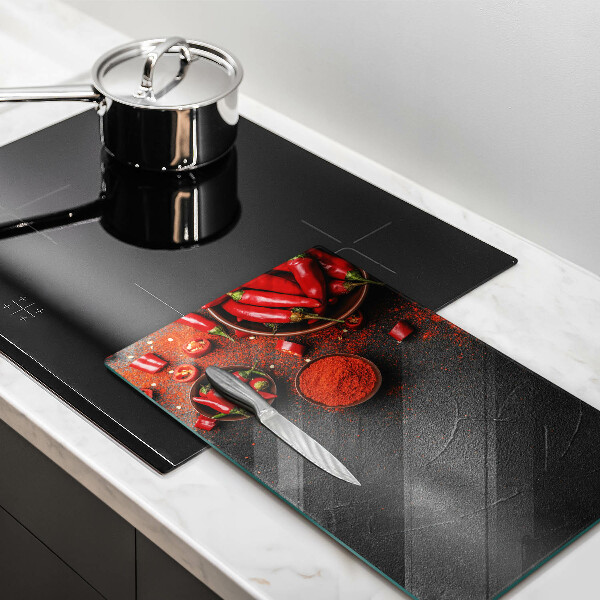 Worktop protector Red chili peppers