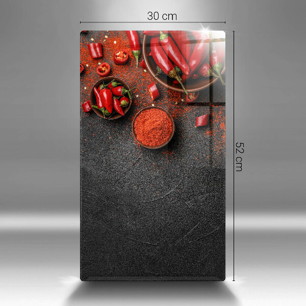 Worktop protector Red chili peppers