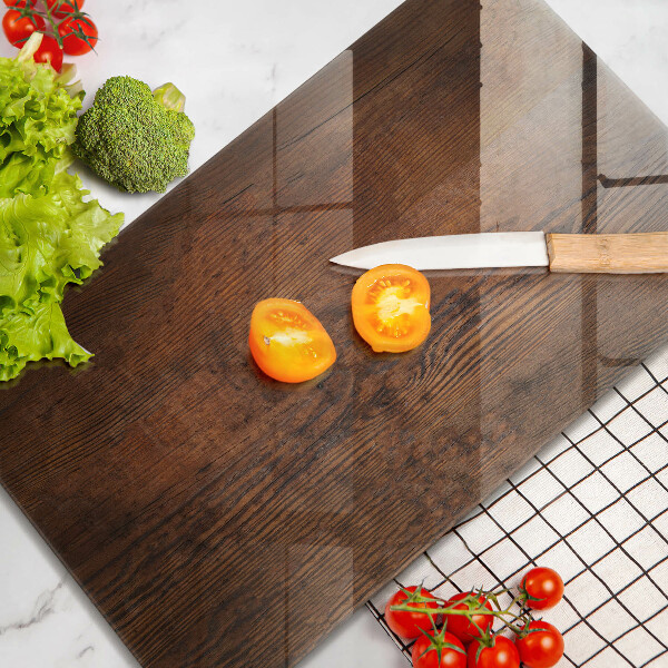 Worktop protector Dark wood board