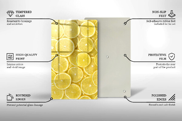 Worktop protector Lemon fruit
