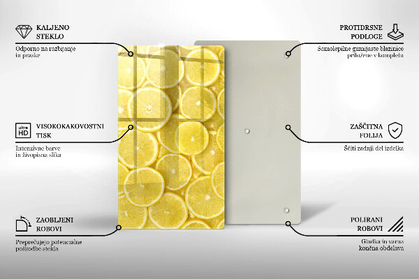 Worktop protector Lemon fruit