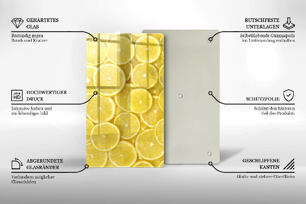 Worktop protector Lemon fruit