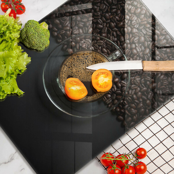 Chopping board Coffee and grains