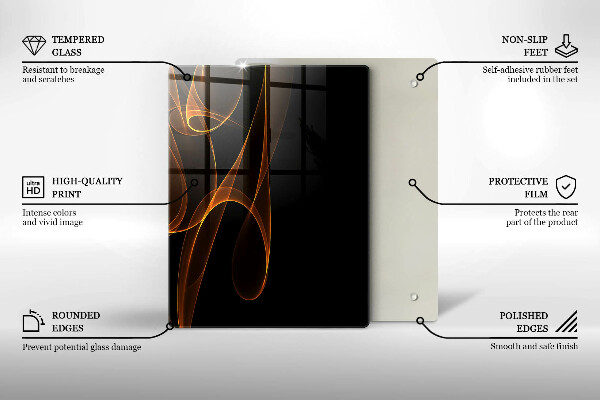 Chopping board Green vegetables