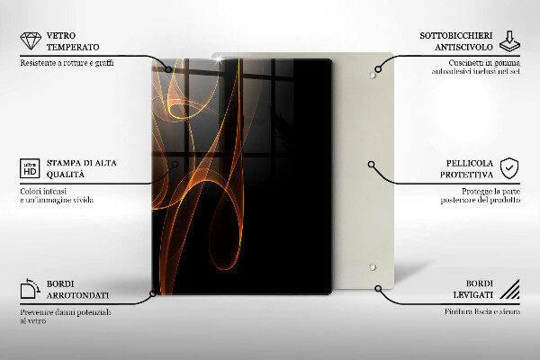Chopping board Green vegetables
