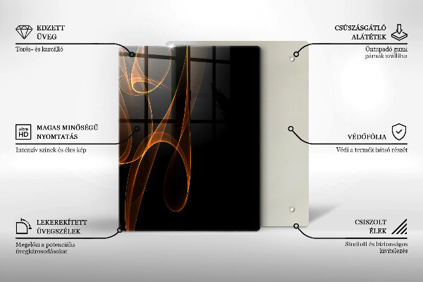 Chopping board Green vegetables