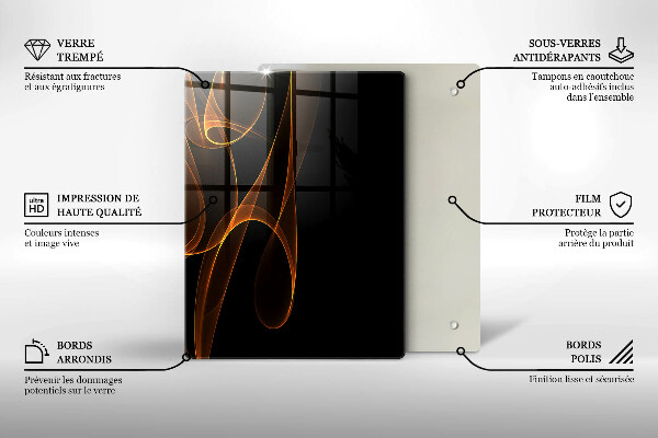 Chopping board Green vegetables