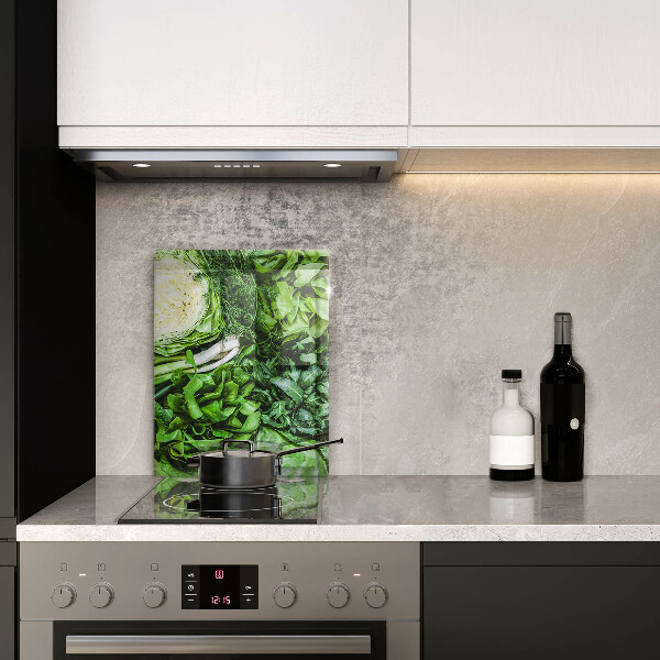 Chopping board Green vegetables