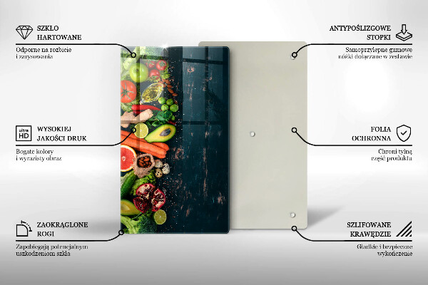 Chopping board Fruits and vegetables