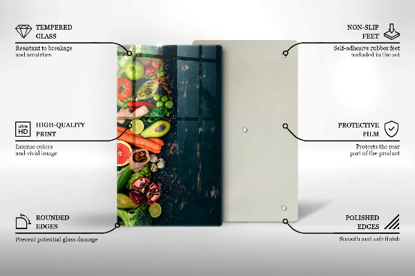 Chopping board Fruits and vegetables