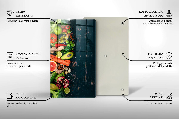 Chopping board Fruits and vegetables