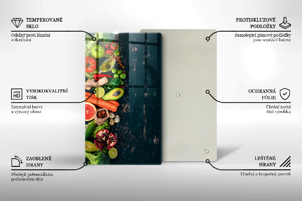 Chopping board Fruits and vegetables
