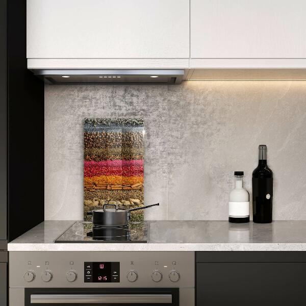 Chopping board Colorful spices