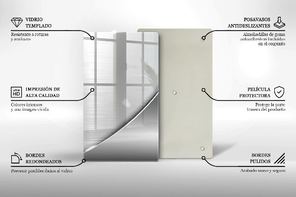 Worktop protector Metal shapes
