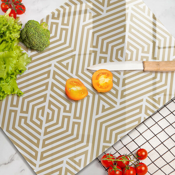 Worktop protector Geometric lines