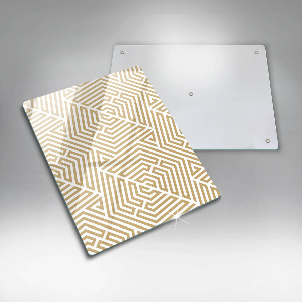 Worktop protector Geometric lines