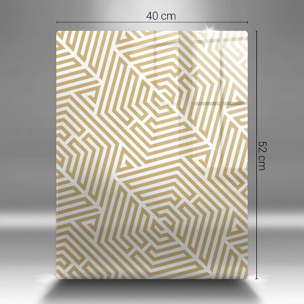 Worktop protector Geometric lines