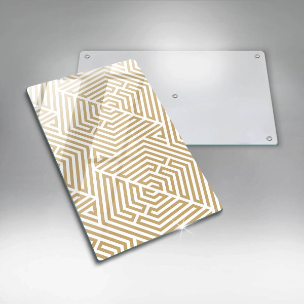 Worktop protector Geometric lines
