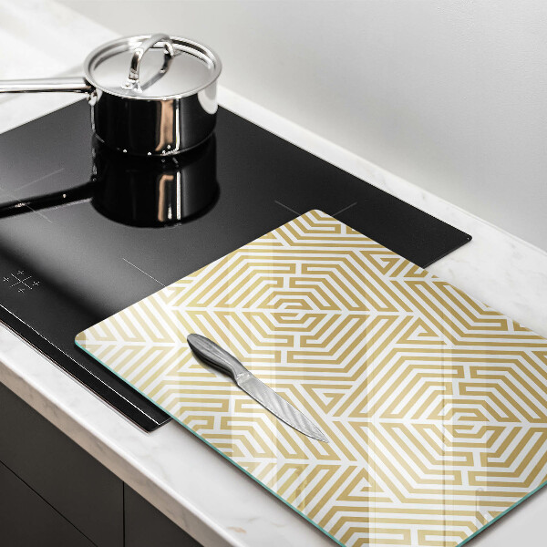 Worktop protector Geometric lines